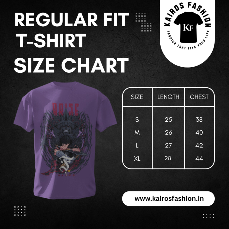Lavender Graphic T-Shirt - Arise Anime