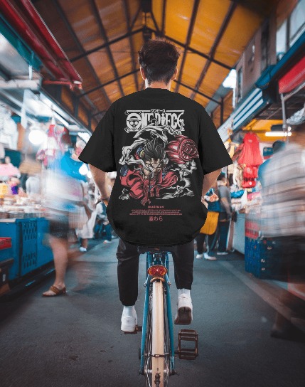 black T-shirt Snakeman Anime